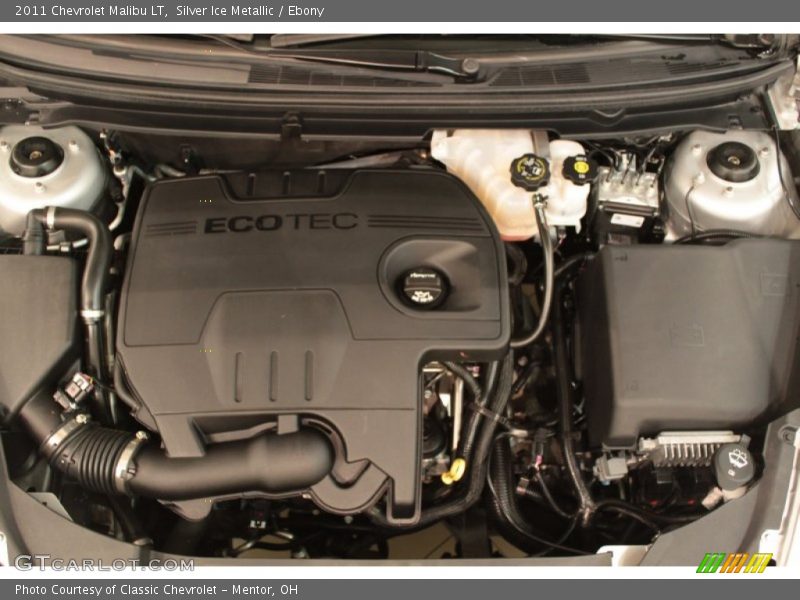 Silver Ice Metallic / Ebony 2011 Chevrolet Malibu LT