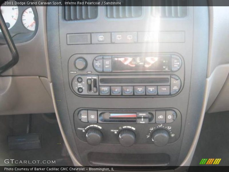 Inferno Red Pearlcoat / Sandstone 2001 Dodge Grand Caravan Sport