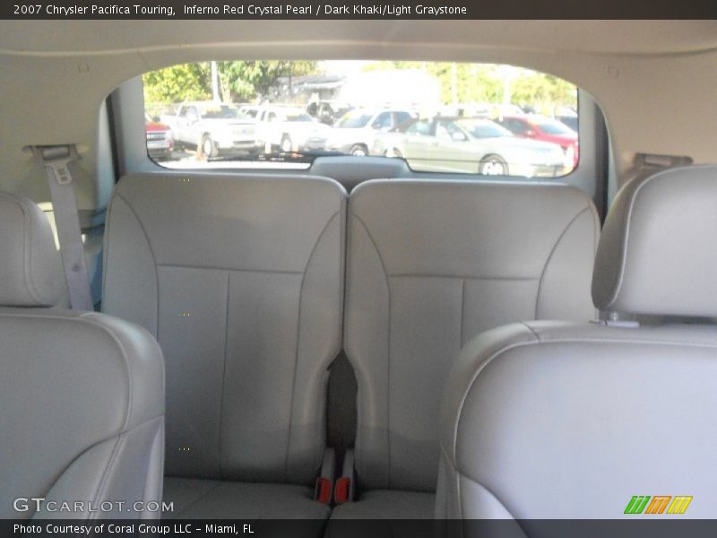 Inferno Red Crystal Pearl / Dark Khaki/Light Graystone 2007 Chrysler Pacifica Touring