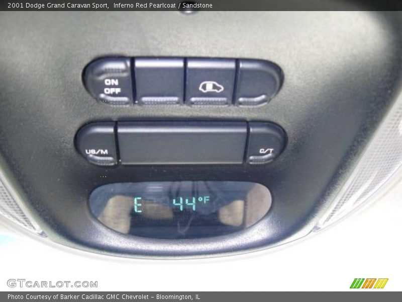 Inferno Red Pearlcoat / Sandstone 2001 Dodge Grand Caravan Sport