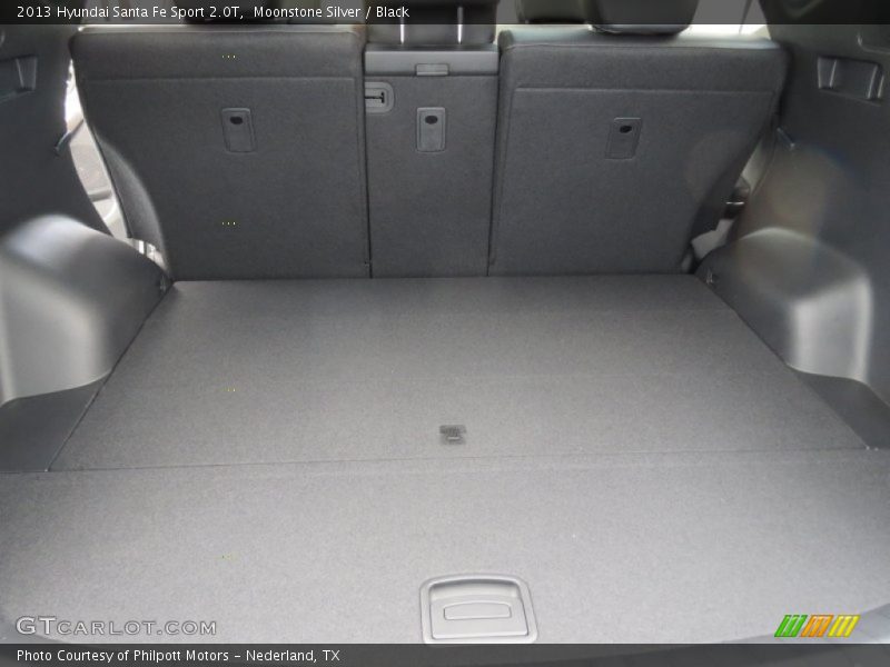 Moonstone Silver / Black 2013 Hyundai Santa Fe Sport 2.0T