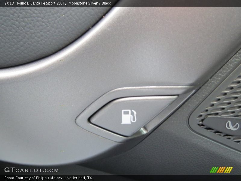 Moonstone Silver / Black 2013 Hyundai Santa Fe Sport 2.0T