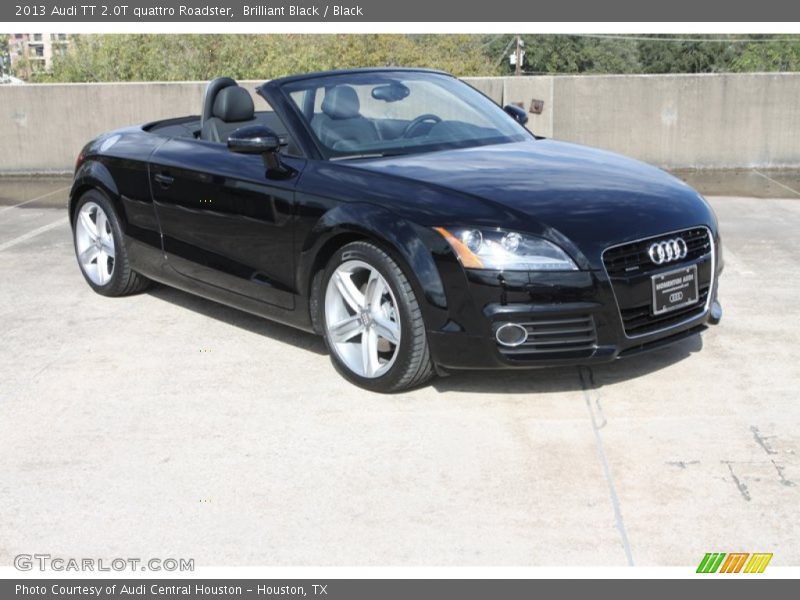 Brilliant Black / Black 2013 Audi TT 2.0T quattro Roadster