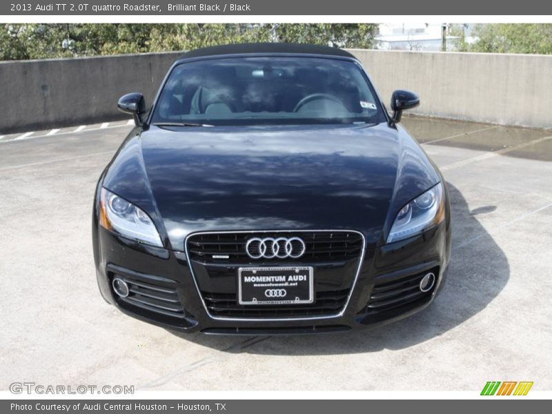 Brilliant Black / Black 2013 Audi TT 2.0T quattro Roadster