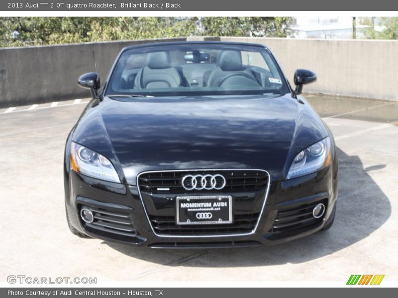 Brilliant Black / Black 2013 Audi TT 2.0T quattro Roadster