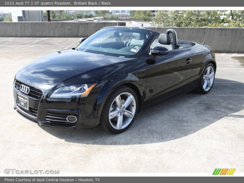 Brilliant Black / Black 2013 Audi TT 2.0T quattro Roadster