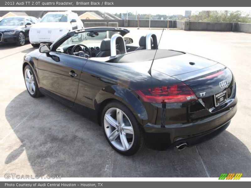 Brilliant Black / Black 2013 Audi TT 2.0T quattro Roadster