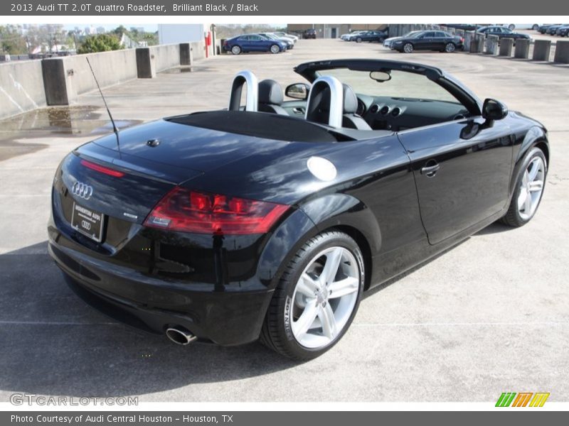 Brilliant Black / Black 2013 Audi TT 2.0T quattro Roadster