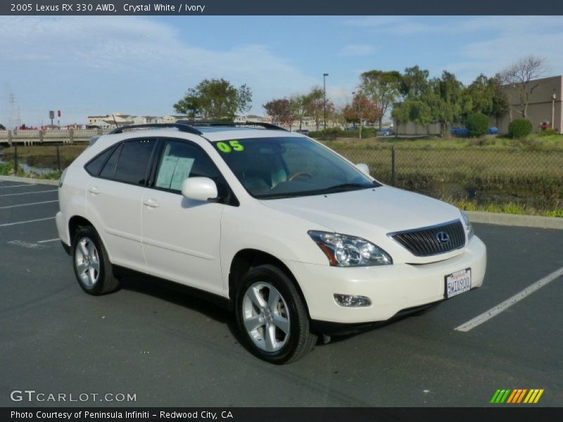 Crystal White / Ivory 2005 Lexus RX 330 AWD