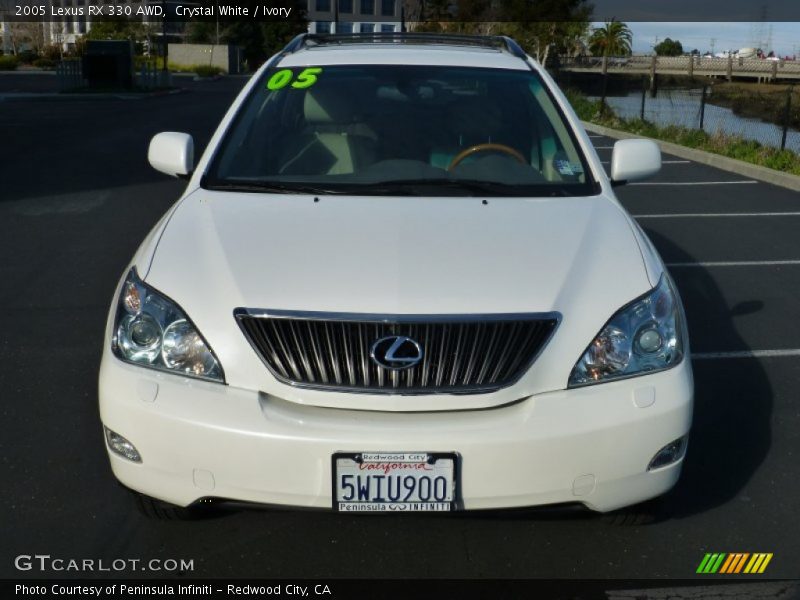 Crystal White / Ivory 2005 Lexus RX 330 AWD