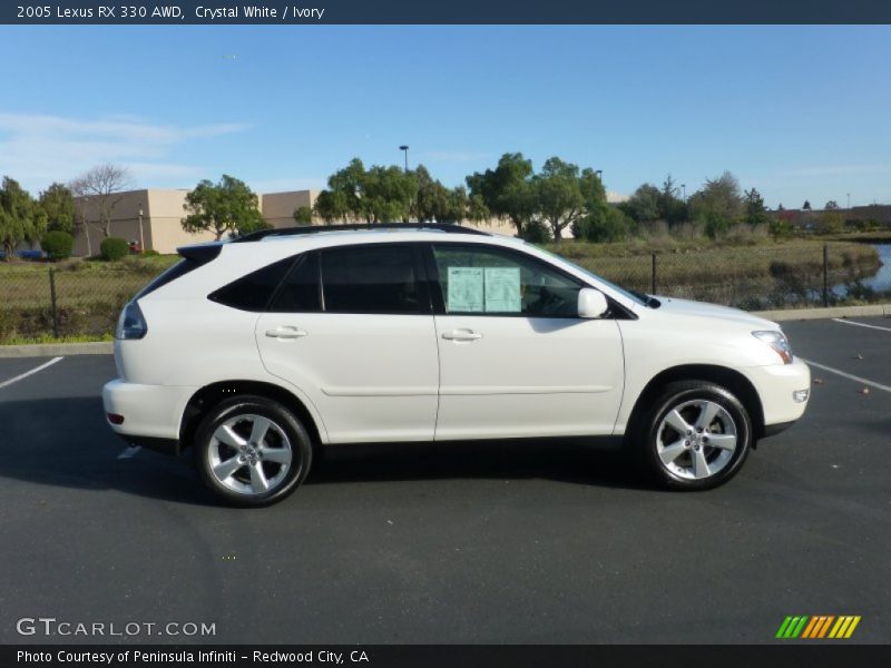 Crystal White / Ivory 2005 Lexus RX 330 AWD