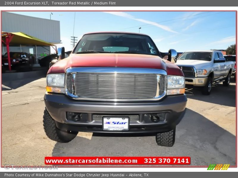 Toreador Red Metallic / Medium Flint 2004 Ford Excursion XLT