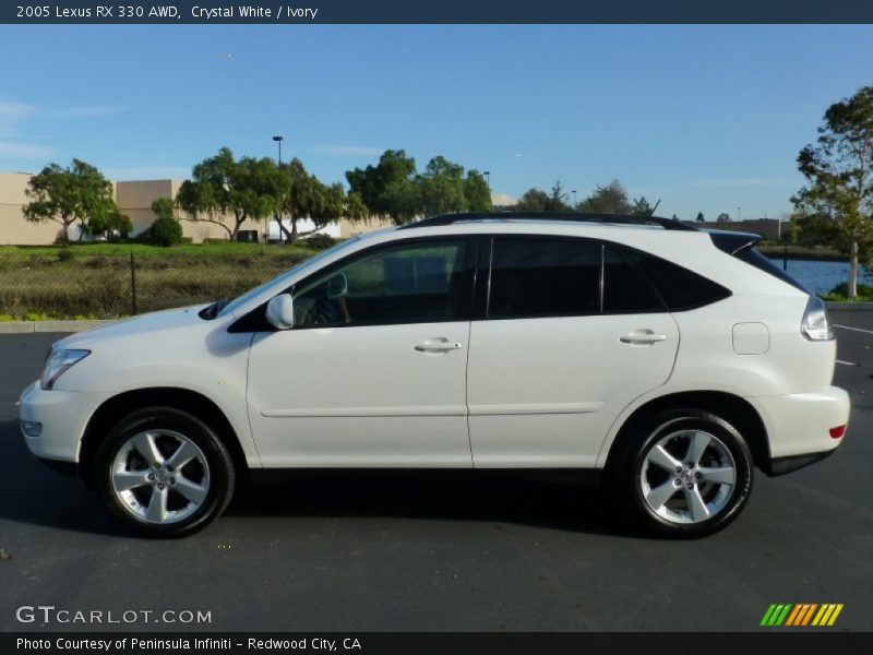 Crystal White / Ivory 2005 Lexus RX 330 AWD