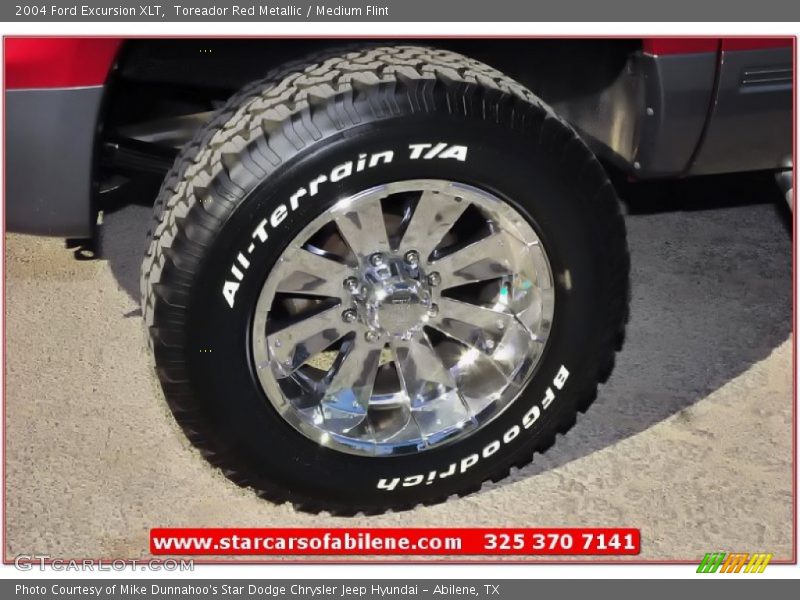 Toreador Red Metallic / Medium Flint 2004 Ford Excursion XLT