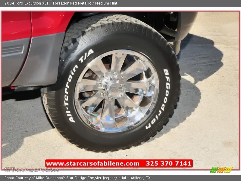 Toreador Red Metallic / Medium Flint 2004 Ford Excursion XLT