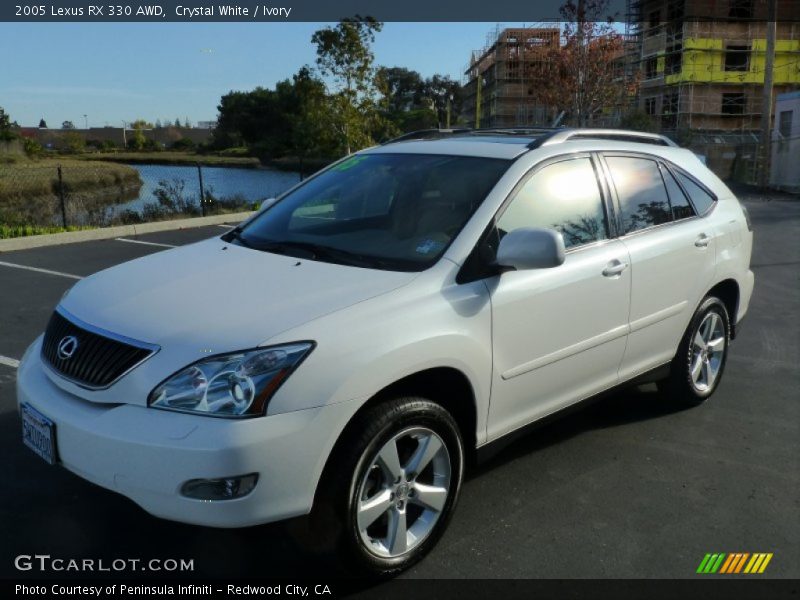 Crystal White / Ivory 2005 Lexus RX 330 AWD