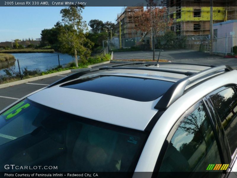 Crystal White / Ivory 2005 Lexus RX 330 AWD