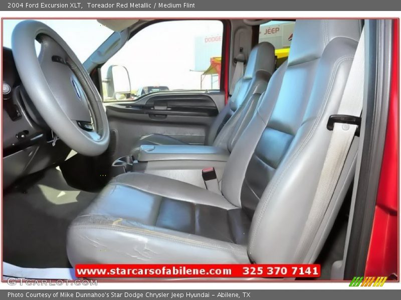 Toreador Red Metallic / Medium Flint 2004 Ford Excursion XLT