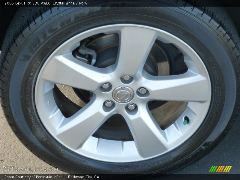 Crystal White / Ivory 2005 Lexus RX 330 AWD