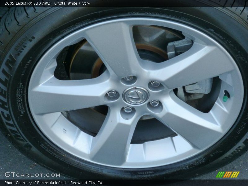 Crystal White / Ivory 2005 Lexus RX 330 AWD