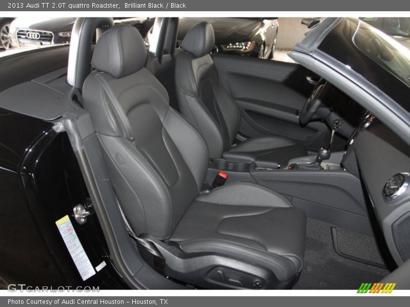 Front Seat of 2013 TT 2.0T quattro Roadster
