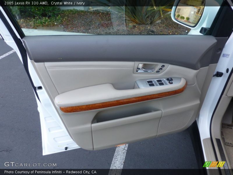 Crystal White / Ivory 2005 Lexus RX 330 AWD