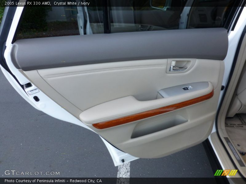 Crystal White / Ivory 2005 Lexus RX 330 AWD