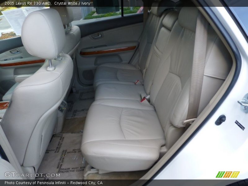 Crystal White / Ivory 2005 Lexus RX 330 AWD