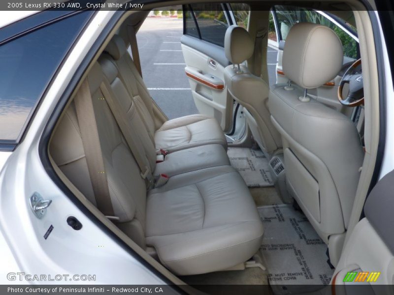 Crystal White / Ivory 2005 Lexus RX 330 AWD