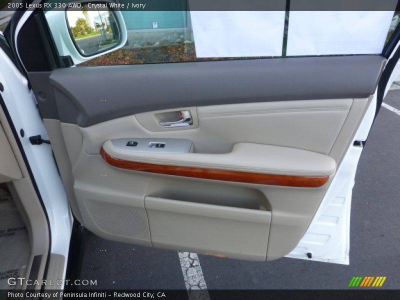 Crystal White / Ivory 2005 Lexus RX 330 AWD
