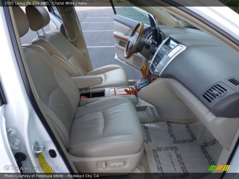 Crystal White / Ivory 2005 Lexus RX 330 AWD