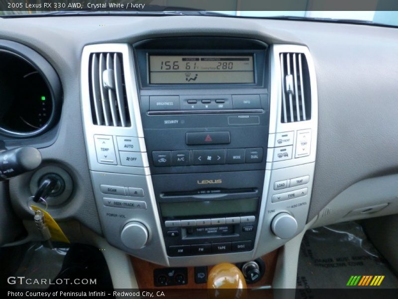 Crystal White / Ivory 2005 Lexus RX 330 AWD
