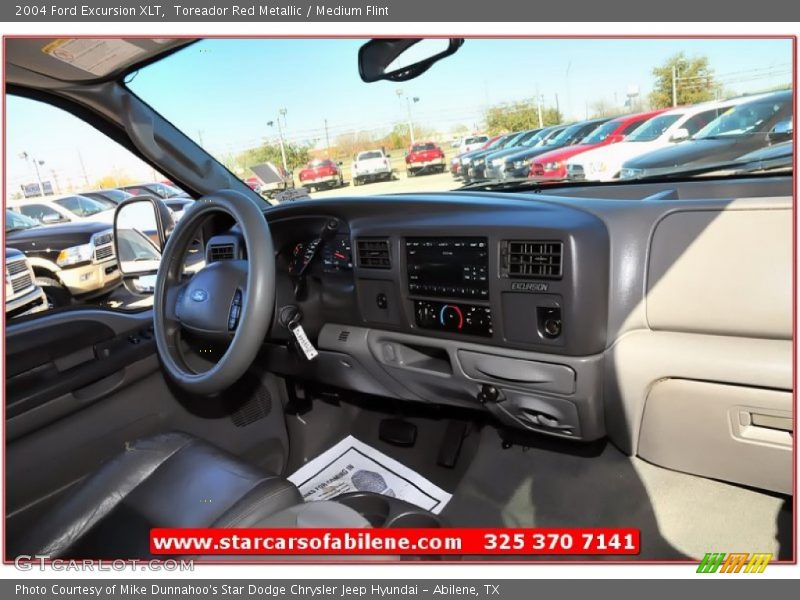 Toreador Red Metallic / Medium Flint 2004 Ford Excursion XLT