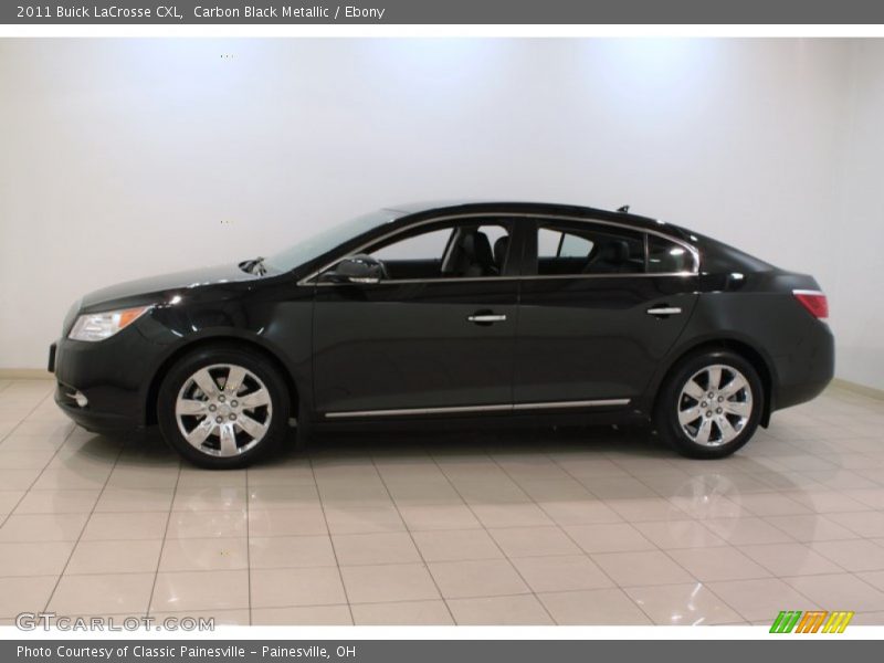 Carbon Black Metallic / Ebony 2011 Buick LaCrosse CXL