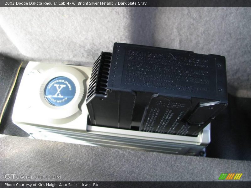 Bright Silver Metallic / Dark Slate Gray 2002 Dodge Dakota Regular Cab 4x4