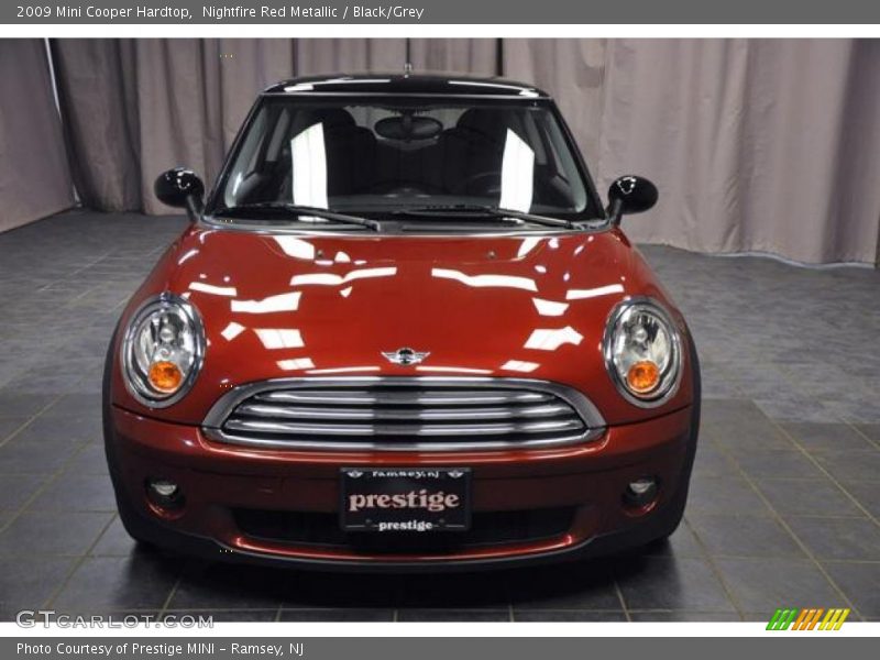 Nightfire Red Metallic / Black/Grey 2009 Mini Cooper Hardtop
