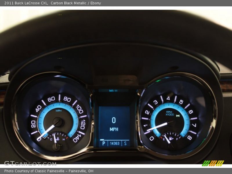 Carbon Black Metallic / Ebony 2011 Buick LaCrosse CXL