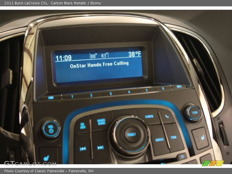 Carbon Black Metallic / Ebony 2011 Buick LaCrosse CXL