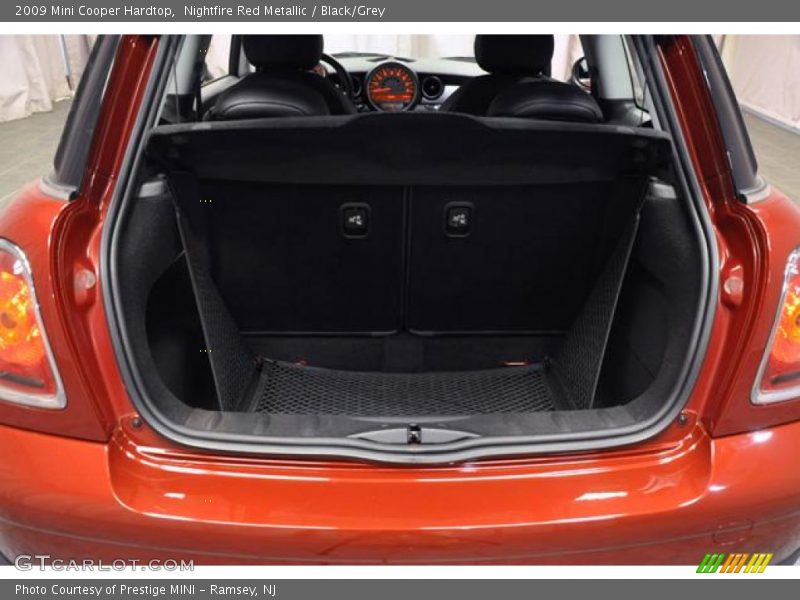 Nightfire Red Metallic / Black/Grey 2009 Mini Cooper Hardtop