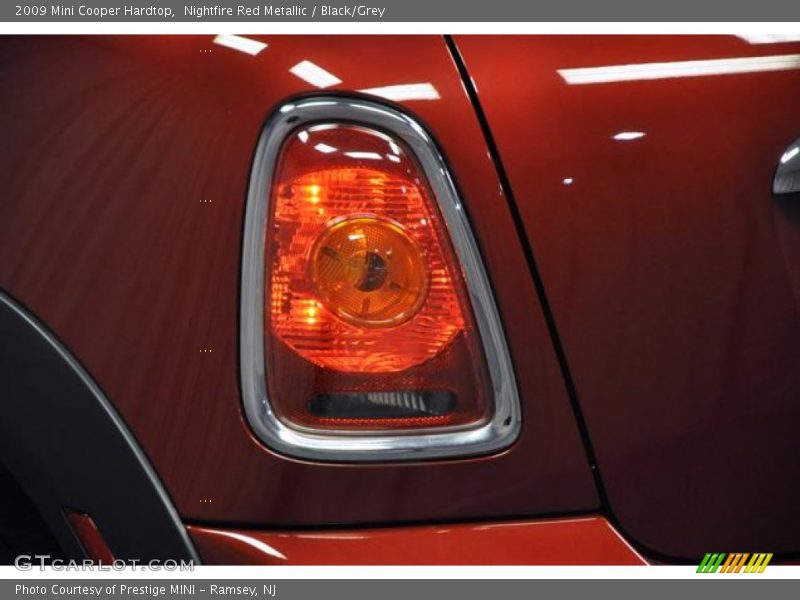 Nightfire Red Metallic / Black/Grey 2009 Mini Cooper Hardtop