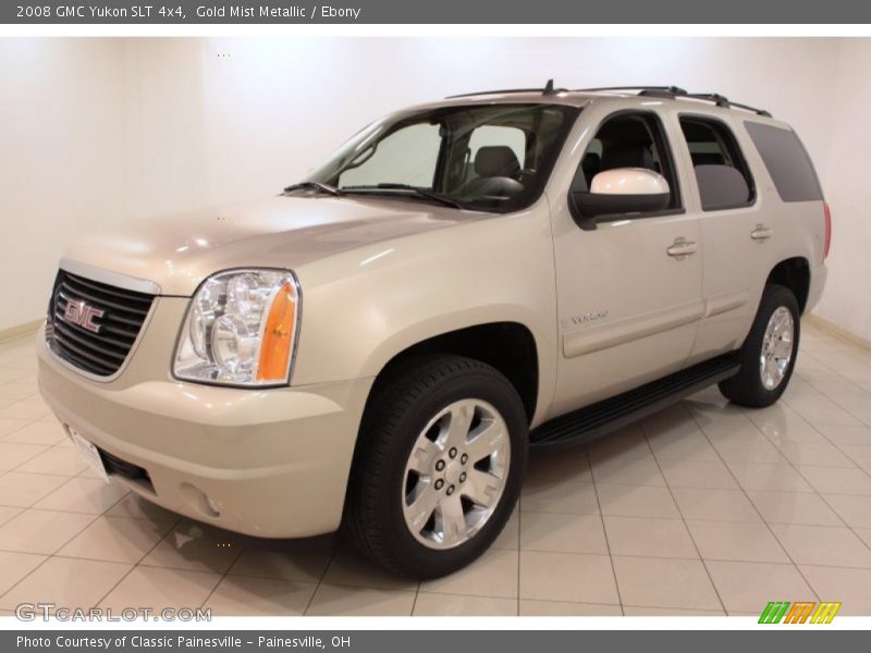 Gold Mist Metallic / Ebony 2008 GMC Yukon SLT 4x4