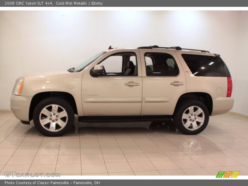 Gold Mist Metallic / Ebony 2008 GMC Yukon SLT 4x4