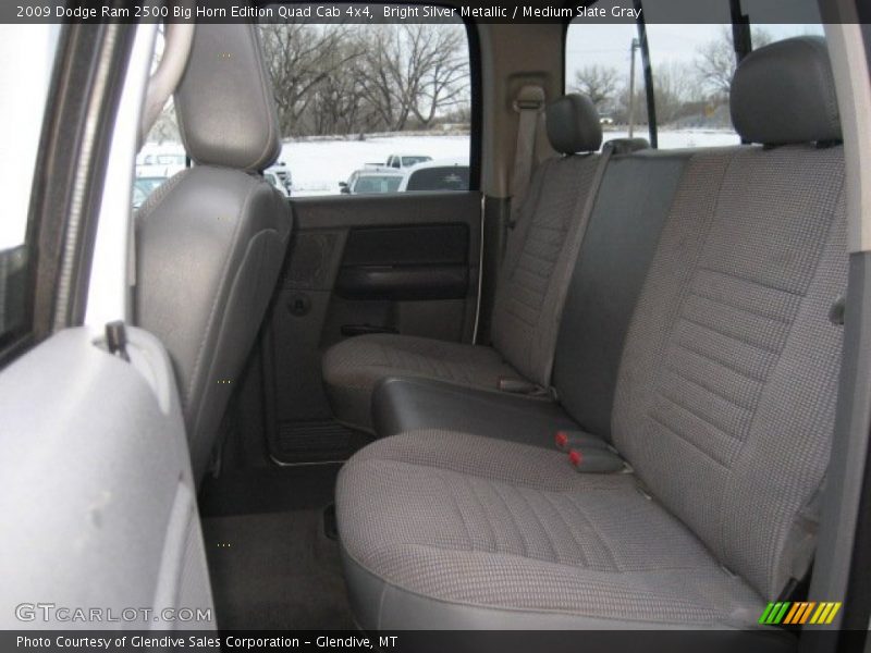 Bright Silver Metallic / Medium Slate Gray 2009 Dodge Ram 2500 Big Horn Edition Quad Cab 4x4