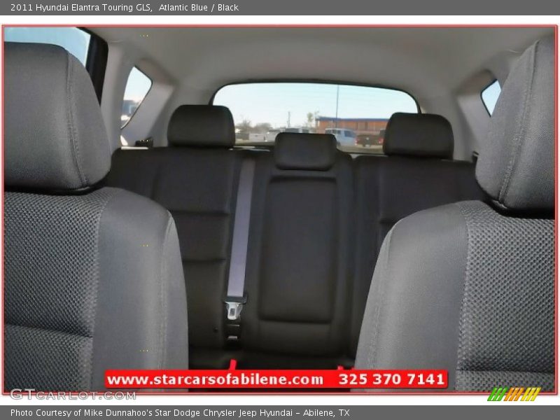 Atlantic Blue / Black 2011 Hyundai Elantra Touring GLS