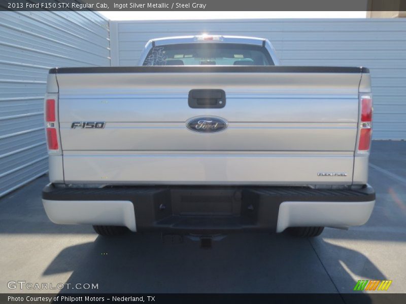 Ingot Silver Metallic / Steel Gray 2013 Ford F150 STX Regular Cab