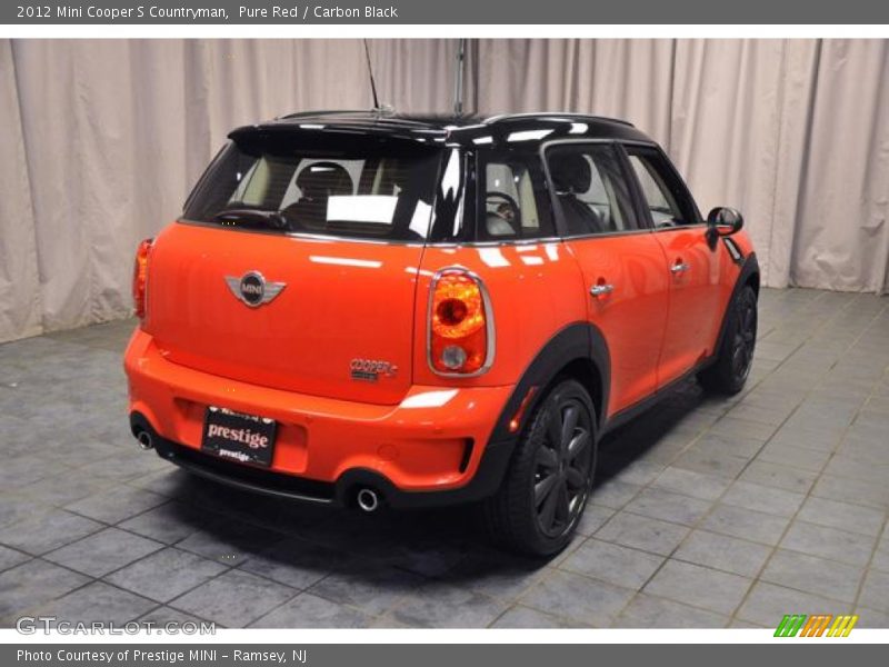 Pure Red / Carbon Black 2012 Mini Cooper S Countryman