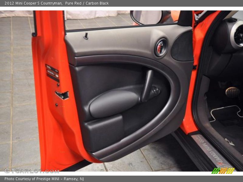 Pure Red / Carbon Black 2012 Mini Cooper S Countryman