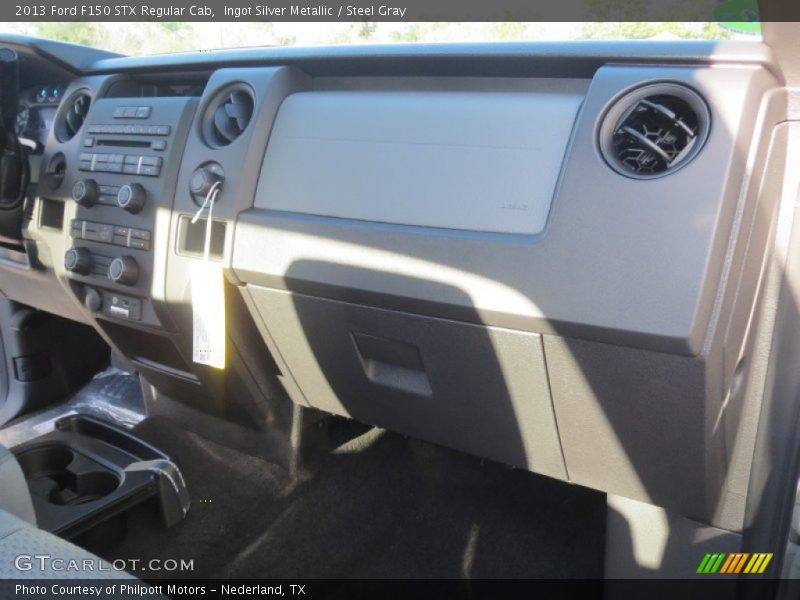 Ingot Silver Metallic / Steel Gray 2013 Ford F150 STX Regular Cab