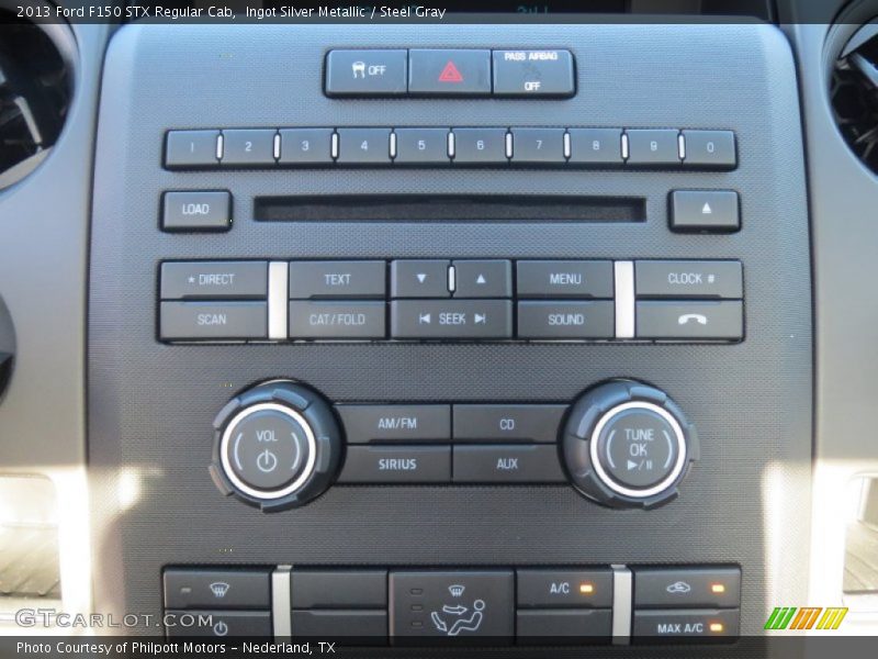 Ingot Silver Metallic / Steel Gray 2013 Ford F150 STX Regular Cab