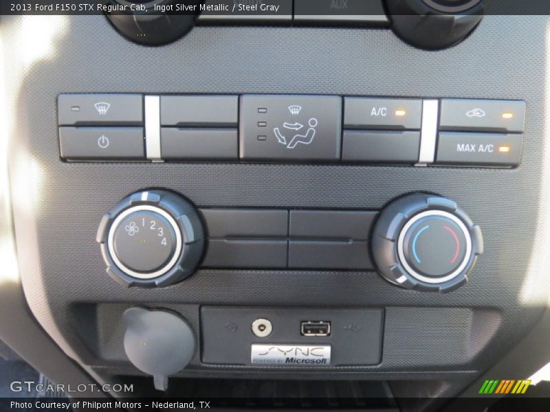 Ingot Silver Metallic / Steel Gray 2013 Ford F150 STX Regular Cab
